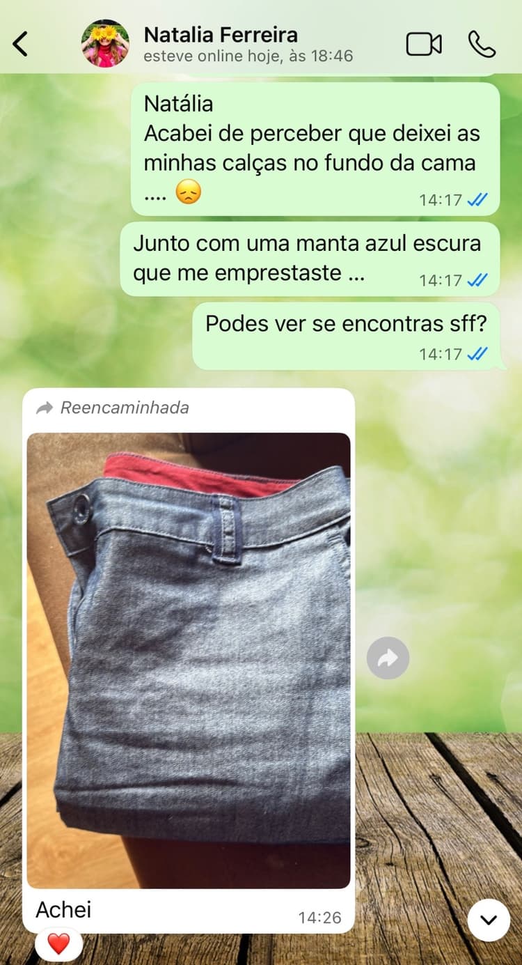 As calças